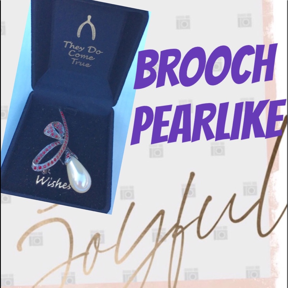 🌹BROOCH PEARLlike🌹